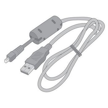 USB-Kabel/Laddkabel för TZ100, TZ80, VXF990 mfl.
