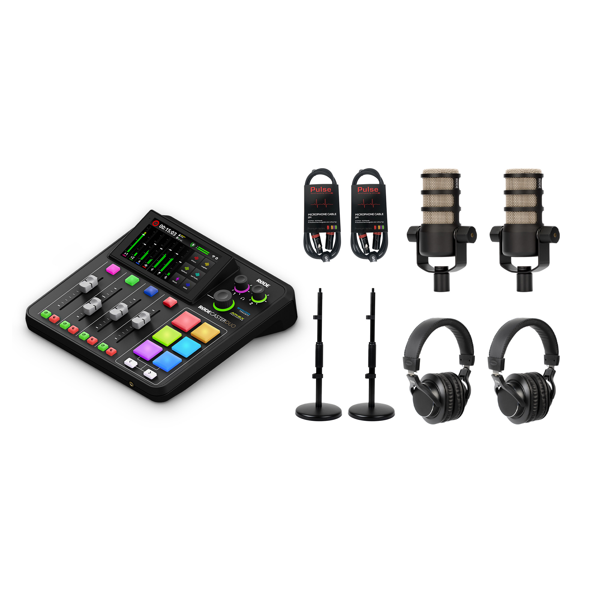 RØDE Rodecaster Duo, podcasting bundle 2