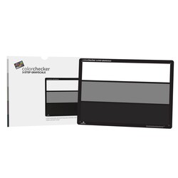 ColorChecker Grayscale, 3 steg