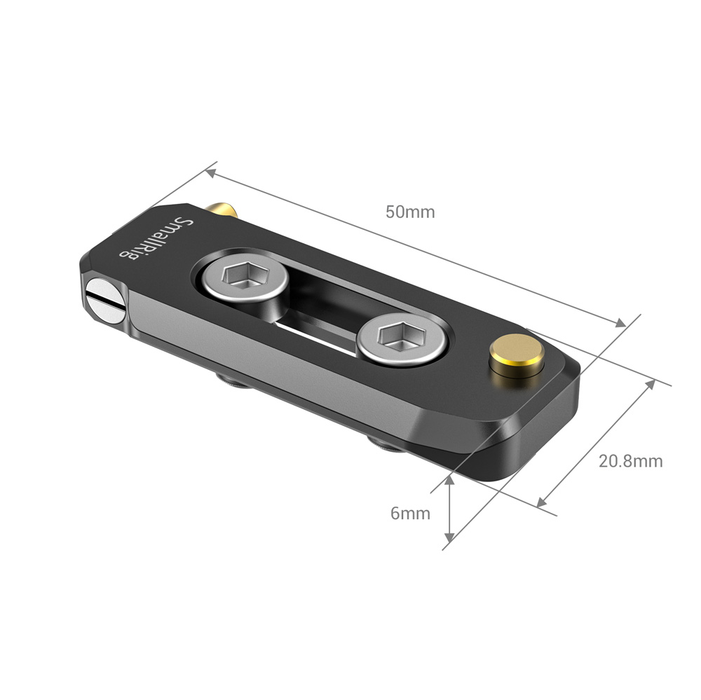 Smallrig 2468 low-profile Nato rail 50 mm