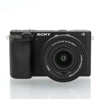 A6400 kamerahus, svart + PZ 16-50mm f/3,5-5,6 OSS II (begagnad)
