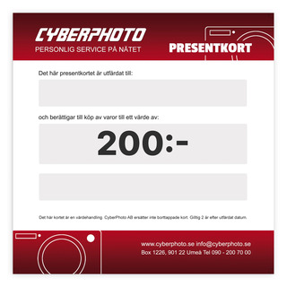 Presentkort 200kr