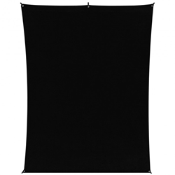 X-Drop 578K, komplett bakgrunds kit - svart, 1,5 x 2,1m