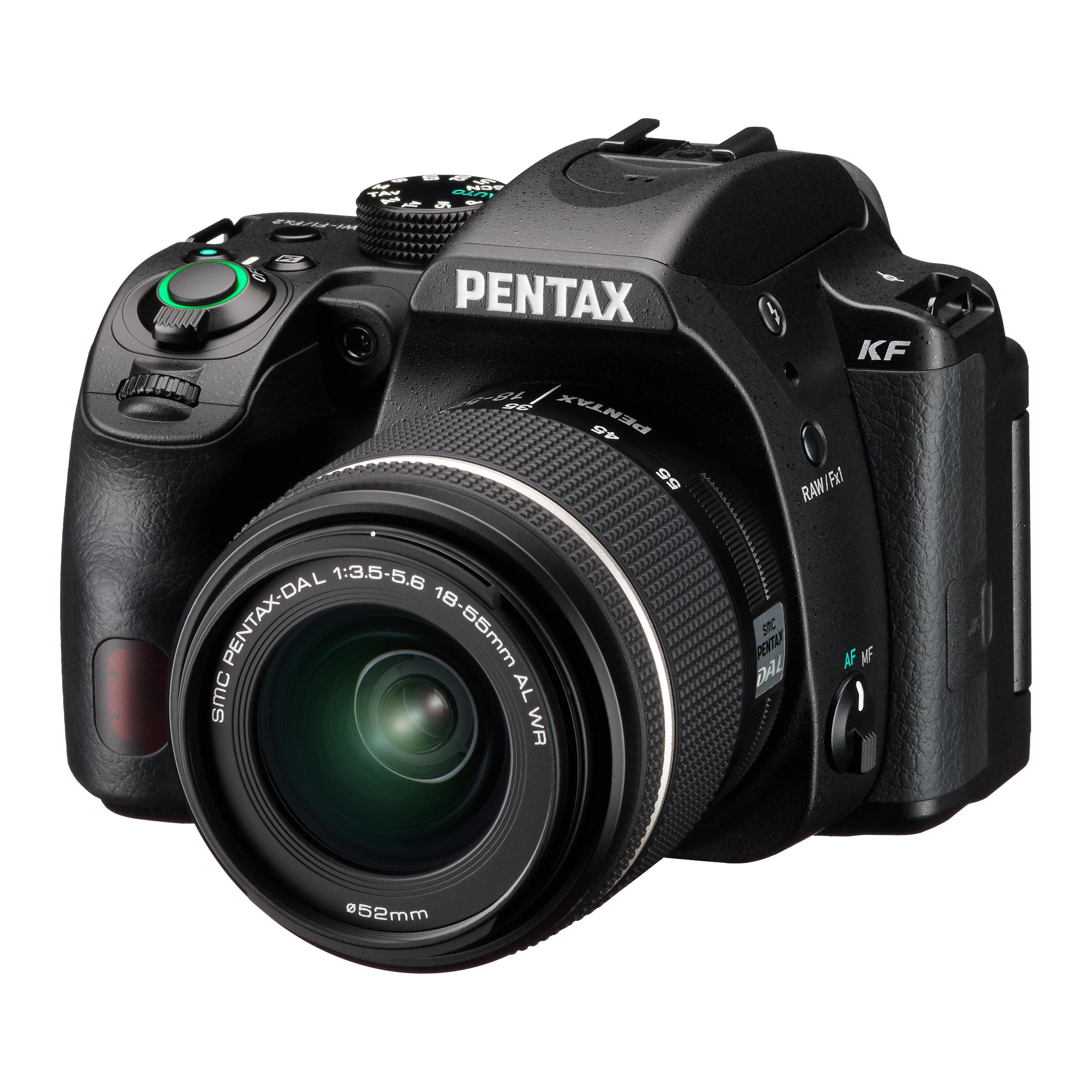 Pentax KF svart + 18-55 WR | CyberPhoto