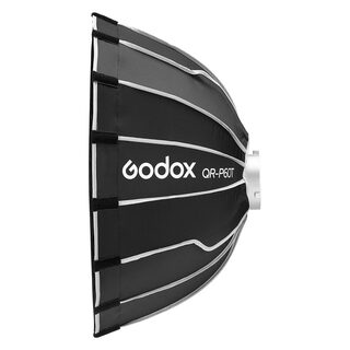 QR-P60T, quick release parabolisk softbox - Bowens-fattning 
