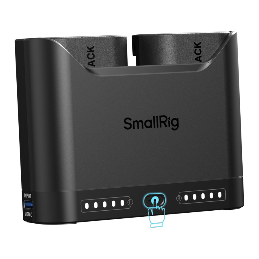 SmallRig 5484 Turbo Charging Kit för LP-E6NH kamerabatterier | CyberPhoto