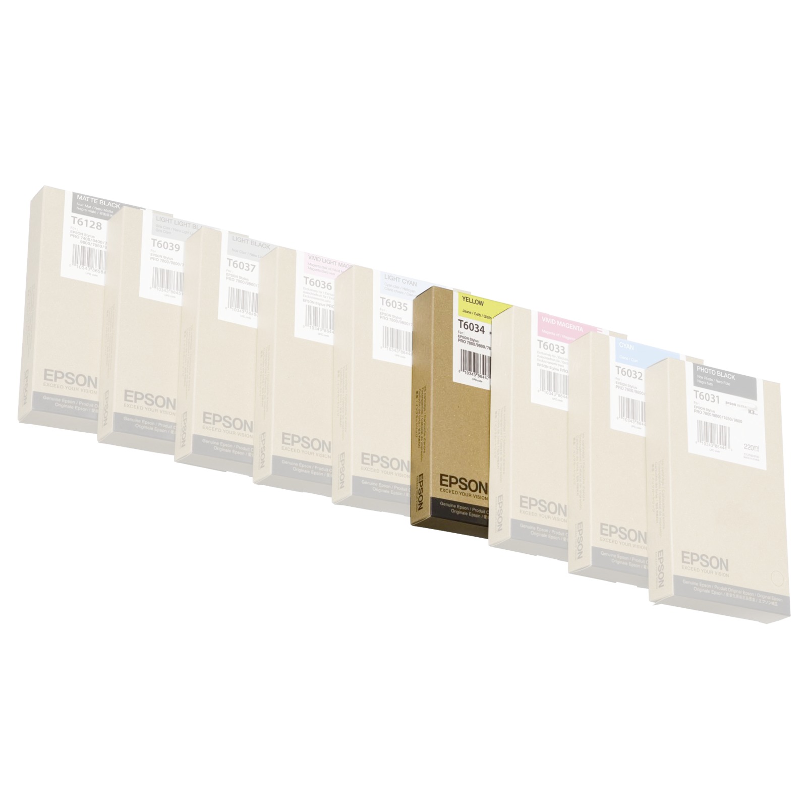 Epson T6034 Yellow, 220 ml