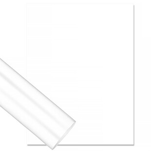 Colormatt, vinylbakgrund 1 x 1,3 m - Super White