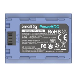 4265 batteri med USB-C kontakt - motsvarande Sony NP-FZ100 
