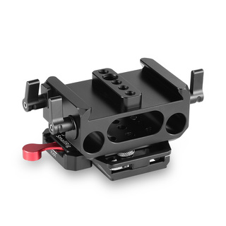 2266 baseplate för BMPCC 4K/6K (Manfrotto 501PL compatible)