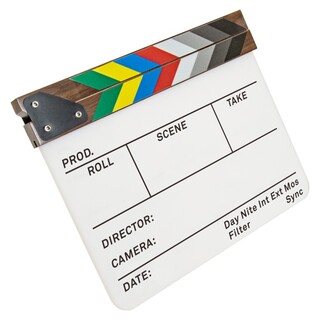 KCB-1514 filmklappa med färgad klapp - 15x14 cm