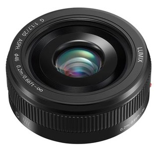 Lumix G 20mm f/1,7 II ASPH pancake Svart (för Micro 4/3)