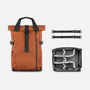 PRVKE 21 V4, Photo Bundle, ryggsäck - Sedona Orange
