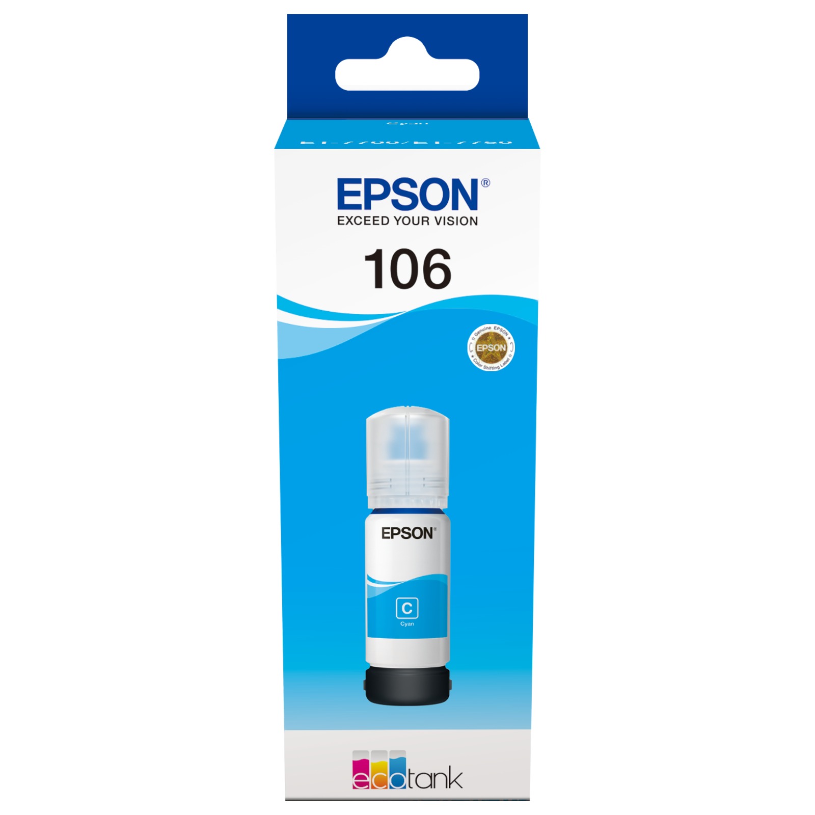 Epson EcoTank cyan T106 70 ml T00R2