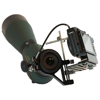 Digiscope adapter för kompaktkamera med okulardiameter 42-60mm 