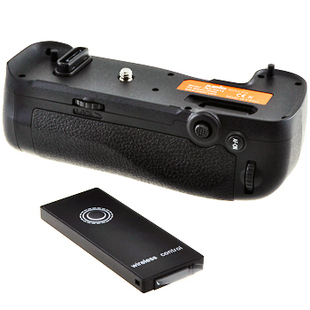 batterigrepp JBG-N014 motsv MB-D17 (Nikon D500), inkl. 2,4 GHz fjärrutlösare   