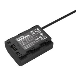 4253 dummybatteri med D-tap kabel - NP-FZ100