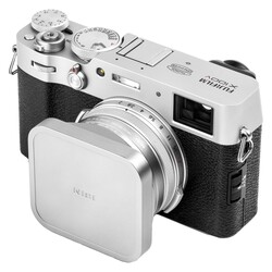 motljusskydd, UV-filter & lock för Fujifilm X100-serien - Silver
