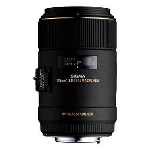 Sigma EX 105mm f/2,8 DG OS HSM Macro 1:1, för Canon EF-fattning (begagnad)