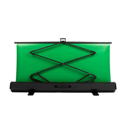 Rollup Green Screen med hållare 146x195cm 