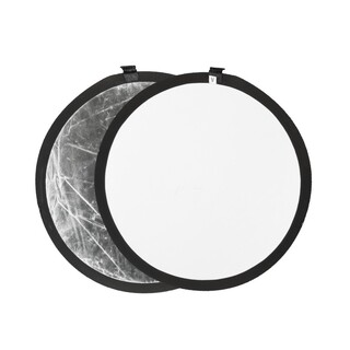 Reflexskärm 60 cm Silver/Vit (begagnad)