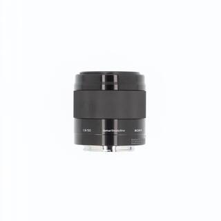 E 50mm f/1,8 OSS svart (APS-C) (begagnad)