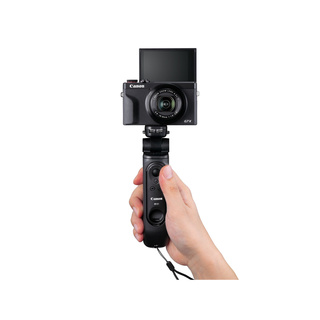 PowerShot G7 X Mark III Vlogg-kit inkl. fjärrkontroll BR-E1 + bordsstativ/grepp + 64GB minneskort