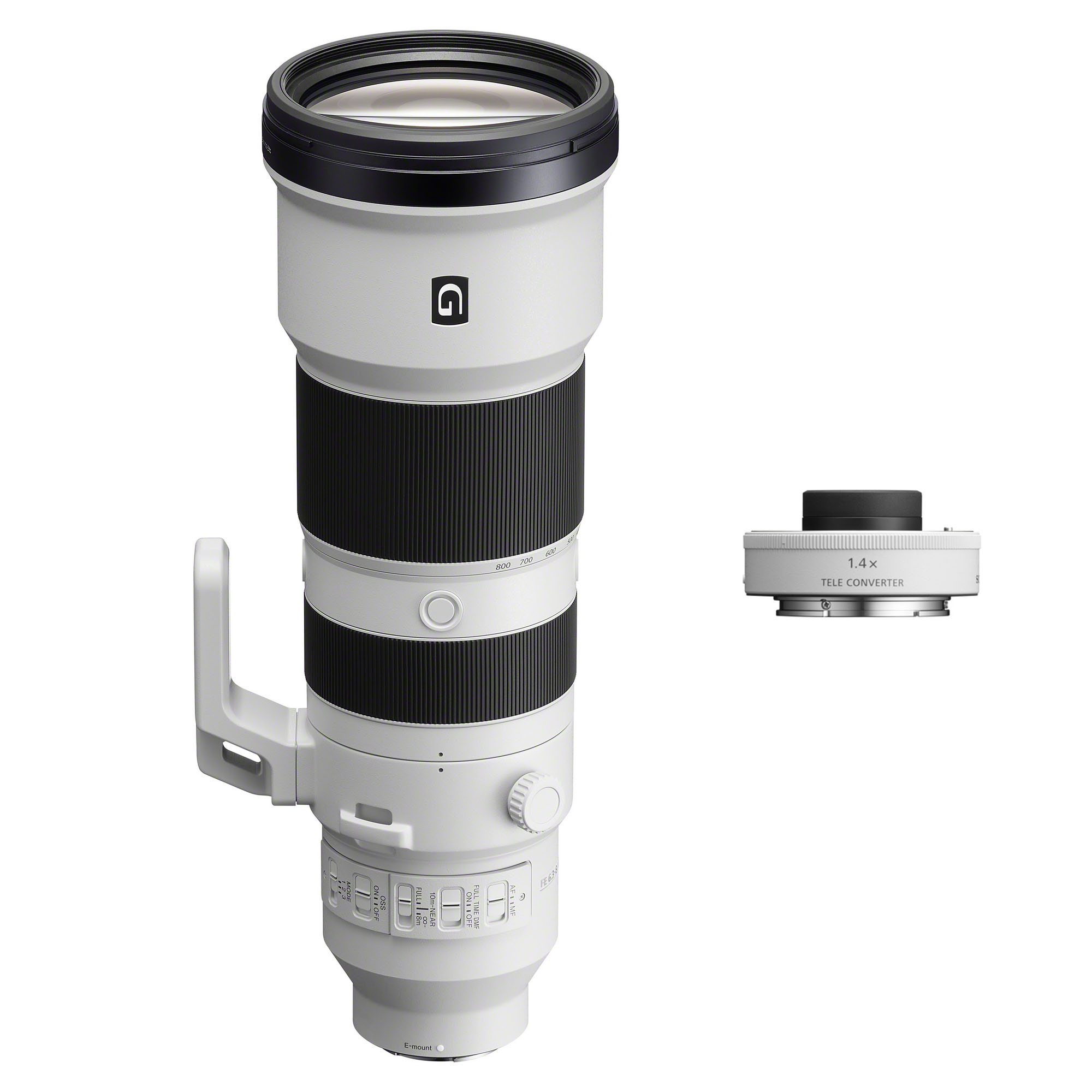 FE 400-800mm f/6,3-8 G OSS + SEL-14TC, 1,4X telekonverter