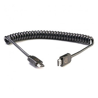 HDMI-spiralkabel 2.0, standard-standard (A-A), 30-60 cm