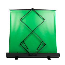 Rollup Green Screen med hållare 146x195cm 