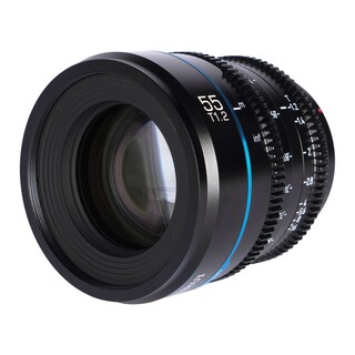 55mm T1,2 Cine Lens Nightwalker S35, för Fuji XF-fattning - svart