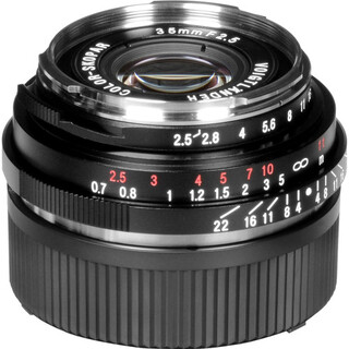 35mm f/2,5 Color Skopar Pancake VM, till Leica M-fattning