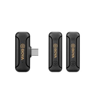 BY-WM3 x2, trådlöst myggmikrofonsystem - USB-C
