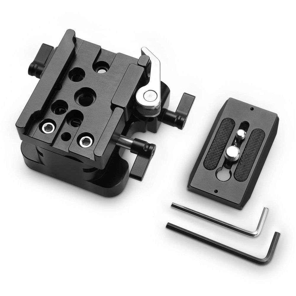 Smallrig 2092 universal 15 mm rail support system baseplate