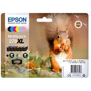 Multipack Claria Photo HD T378 XL (6 colors) T3798