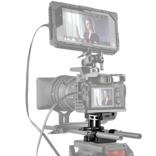 2145 universal 15 mm rail support system baseplate (QR plate excluded)