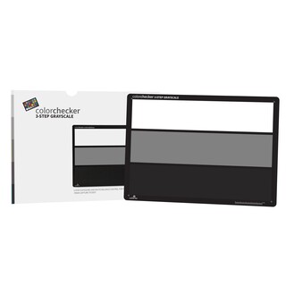 ColorChecker Grayscale, 3 steg