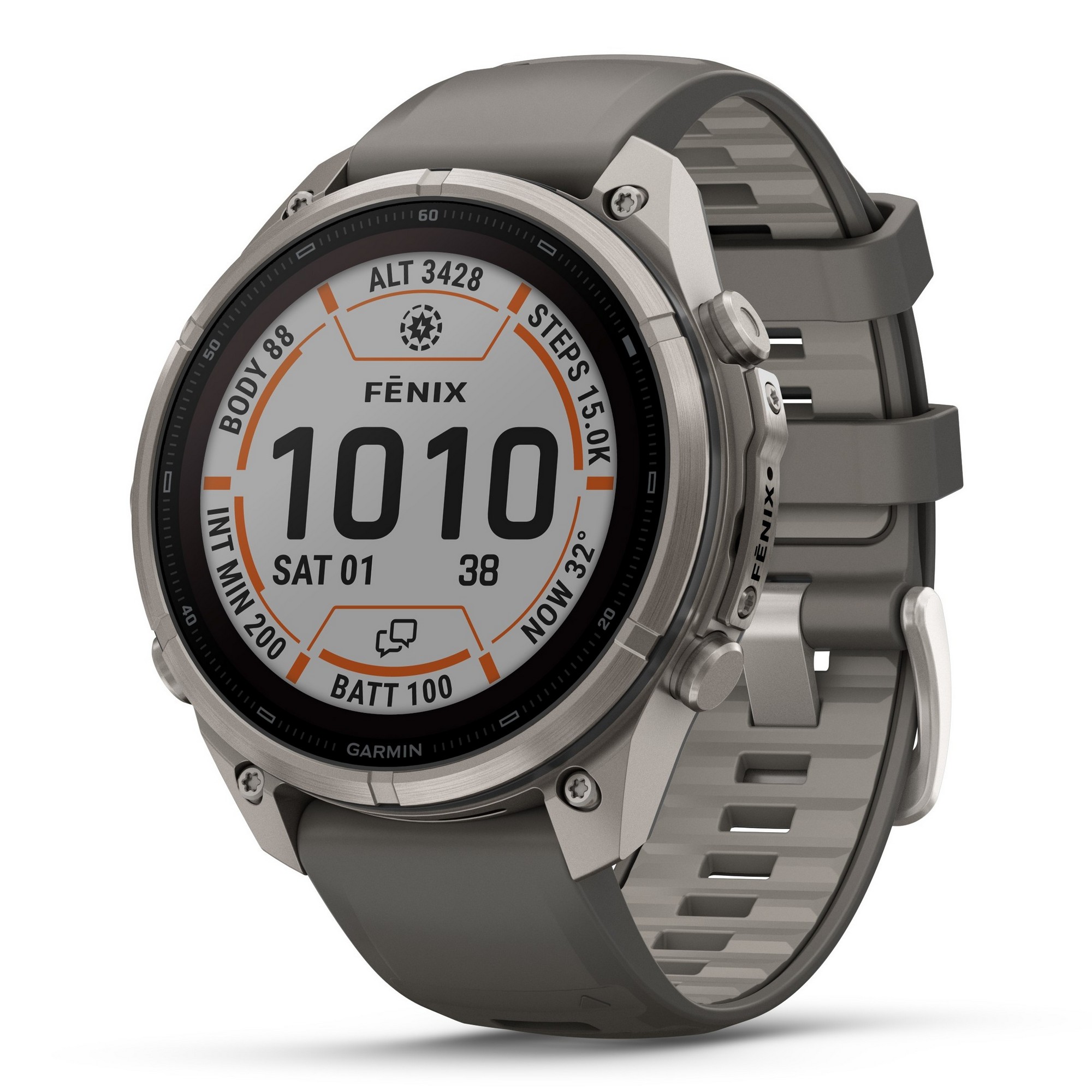 Fenix 9 Pro 47 mm, AMOLED Solar Sapphire inReach - Titan