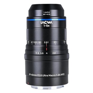 Aksen 45mm f/2,8 1-5x Ultra Macro APO för Canon EF (fullformat)
