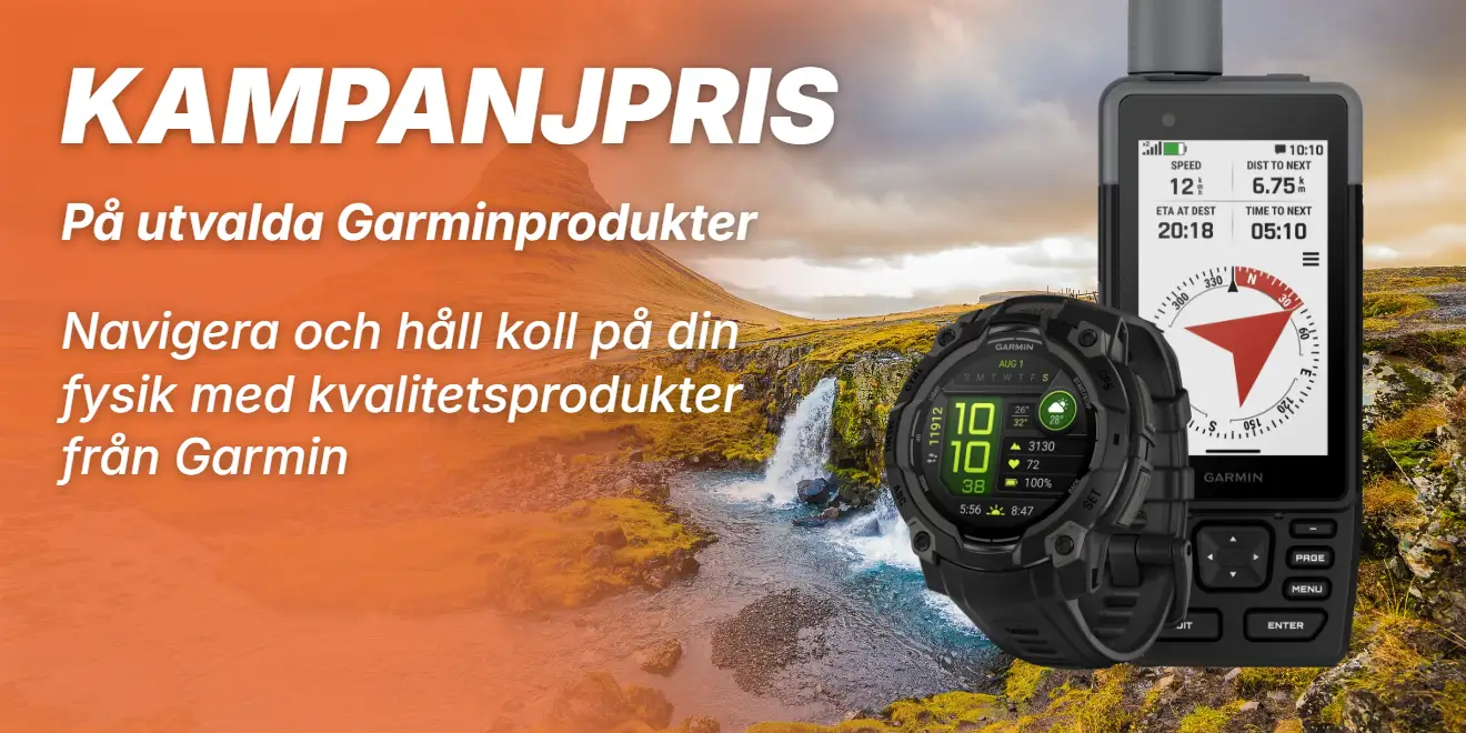 Höstkampanj på utvalda Garminprodukter