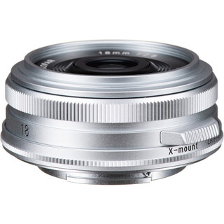 18mm f/2,8 Color Skopar Aspherical till Fujifilm X-fattning, silver