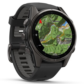 Fenix 8 - 43 mm, AMOLED - Carbon Gray Ti Black