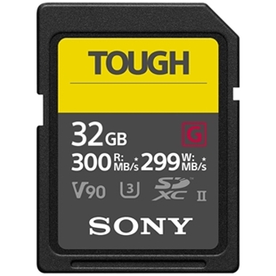 SDHC 32GB UHS-II U3 V90, 300MB/s TOUGH