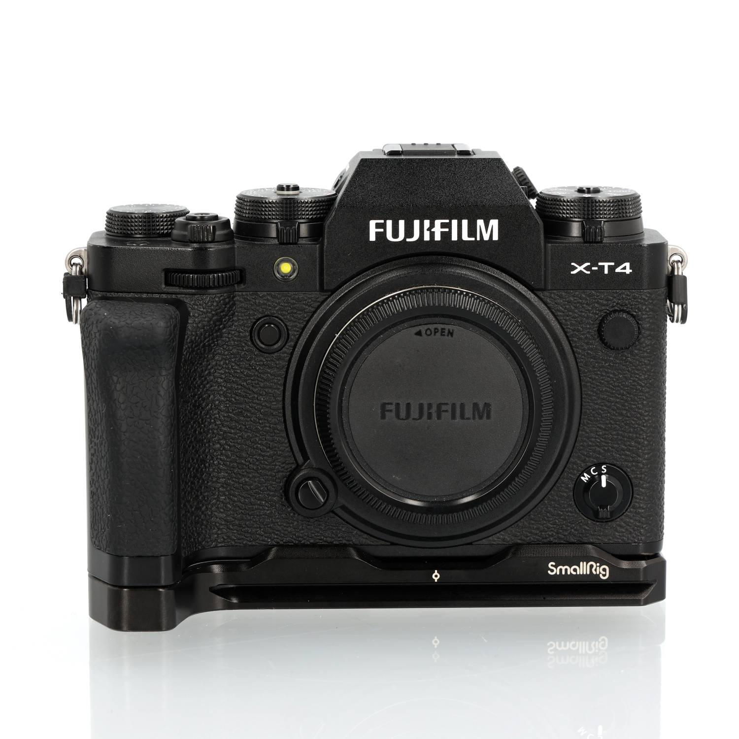 X-T4 kamerahus, svart + handgrepp smallrig (begagnad)