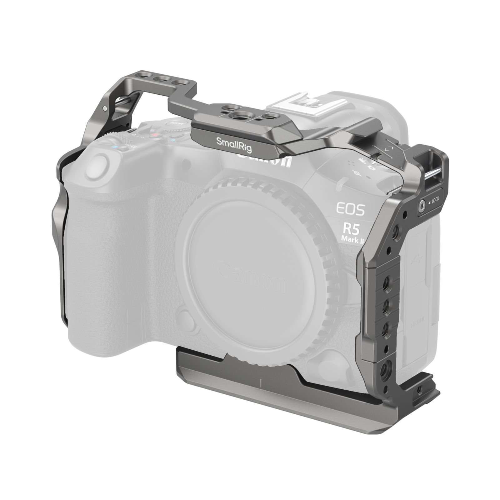 Smallrig 4977 HawkLock Quick Release kamerabur för Canon R5 Mark II
