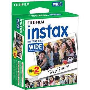 Instax wide film glossy 20-pack