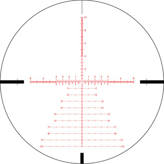 Strike Eagle 3-18x44 FFP Riktmedel EBR-7C MRAD, belyst 