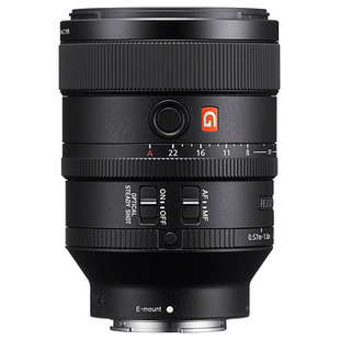 FE 100mm f/2,8 STF GM OSS, E-fattning (fullformat) 