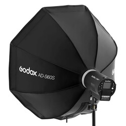 AD-S60S, silver softbox 60cm för AD300 PRO