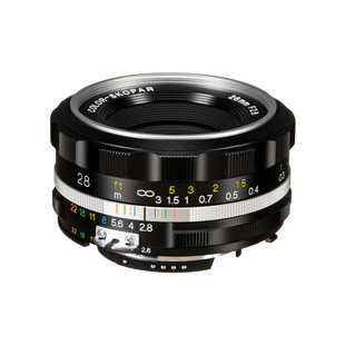 Color Skopar 28mm f/2,8 SL II S till Nikon - Silver